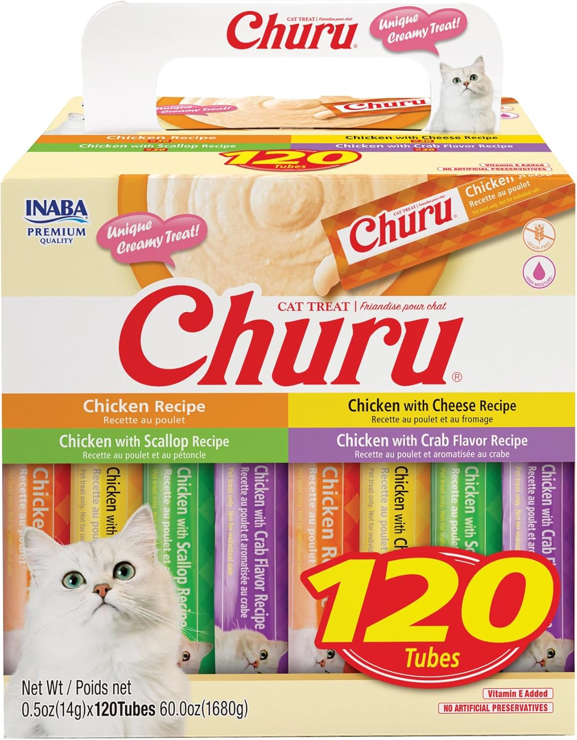Variety Pack 120 Tubes